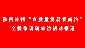 陜西日報“高質量發(fā)展看商洛”全媒體調研采訪活動報道